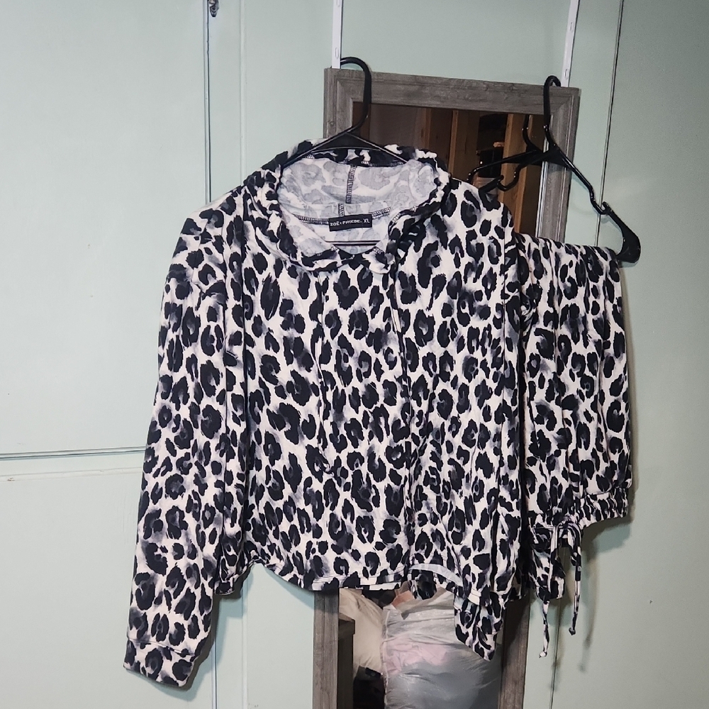 Leopard Print Women's Hoodie